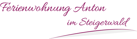Ferienwohnung Anton im Steigerwald Logo